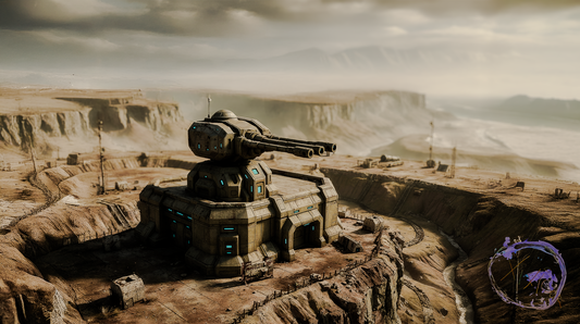 AXTLAN - The 17 Suns Planet - Formation - Building Concept Art #2