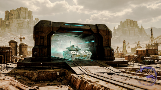 AXTLAN - The 17 Suns Planet - Formation - Building Concept Art #9