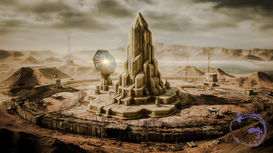 AXTLAN - The 17 Suns Planet - Formation - Building Concept Art #12