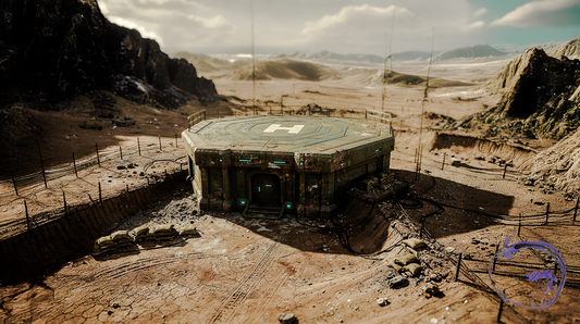 AXTLAN - The 17 Suns Planet - Formation - Building Concept Art #16