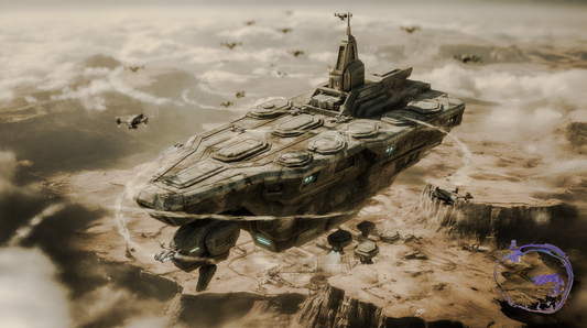 AXTLAN - The 17 Suns Planet - Formation - Vehicle Concept Art #10