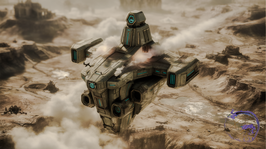 AXTLAN - The 17 Suns Planet - Formation - Vehicle Concept Art #12