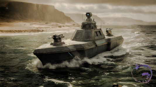 AXTLAN - The 17 Suns Planet - Formation - Vehicle Concept Art #13