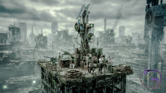 AXTLAN - The 17 Suns Planet - Rats - Building Concept Art #10