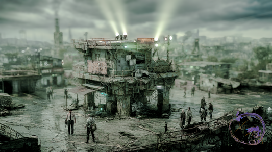 AXTLAN - The 17 Suns Planet - Rats - Building Concept Art #11