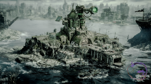 AXTLAN - The 17 Suns Planet - Rats - Building Concept Art #14