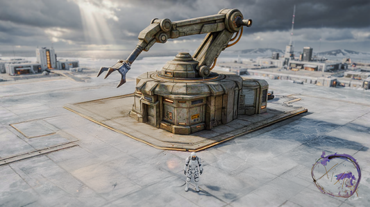 AXTLAN - The 17 Suns Planet - Sirocco - Building Concept Art #5