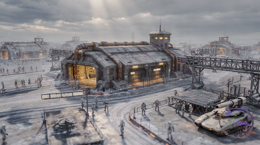 AXTLAN - The 17 Suns Planet - Sirocco - Building Concept Art #7