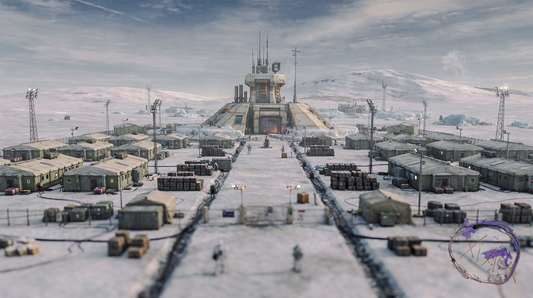 AXTLAN - The 17 Suns Planet - Sirocco - Building Concept Art #9