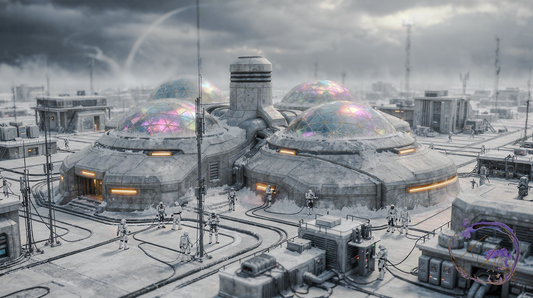 AXTLAN - The 17 Suns Planet - Sirocco - Building Concept Art #10