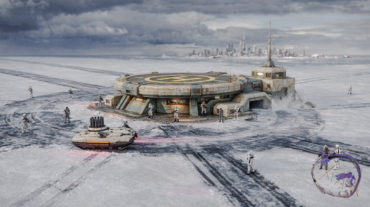 AXTLAN - The 17 Suns Planet - Sirocco - Building Concept Art #11