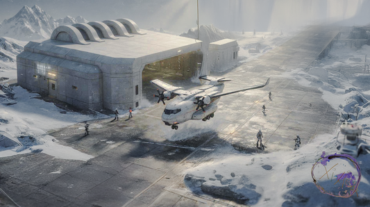 AXTLAN - The 17 Suns Planet - Sirocco - Building Concept Art #12