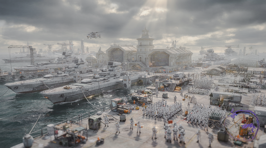 AXTLAN - The 17 Suns Planet - Sirocco - Building Concept Art #13