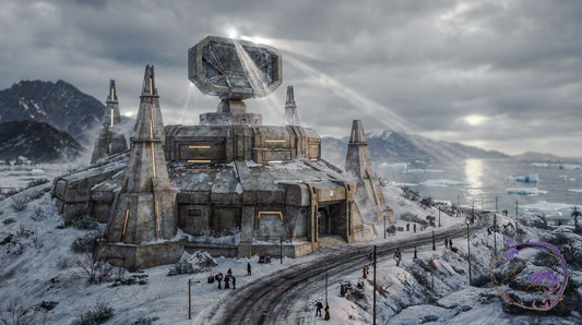 AXTLAN - The 17 Suns Planet - Sirocco - Building Concept Art #17