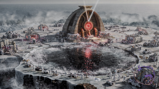 AXTLAN - The 17 Suns Planet - Sirocco - Building Concept Art #18